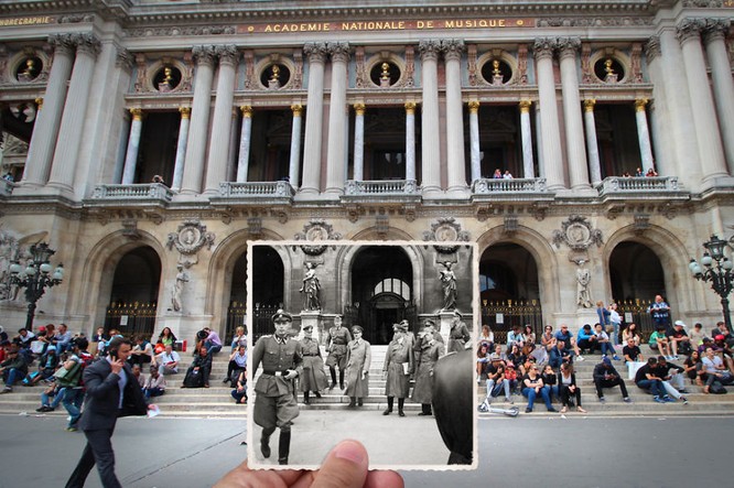 Paris xưa và nay qua những bức ảnh độc nhất ảnh 1