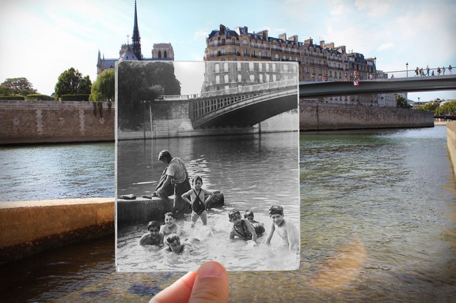 Paris xưa và nay qua những bức ảnh độc nhất ảnh 6