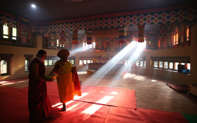 Triết lý 'trời tròn đất vuông' của người Việt hóa công trình độc đáo ở Bhutan ảnh 9