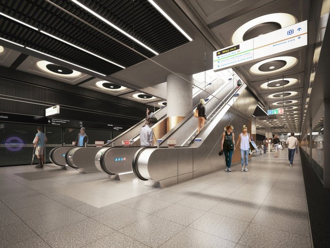 Choáng ngợp với hệ thống tàu điện ngầm hiện đại của London ảnh 10