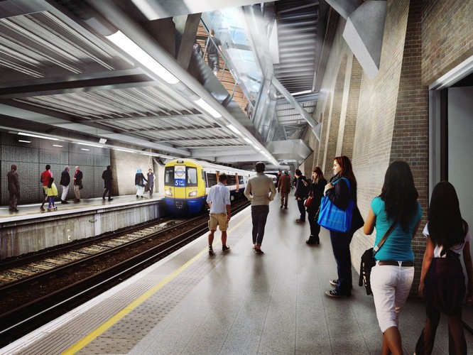 Choáng ngợp với hệ thống tàu điện ngầm hiện đại của London ảnh 2