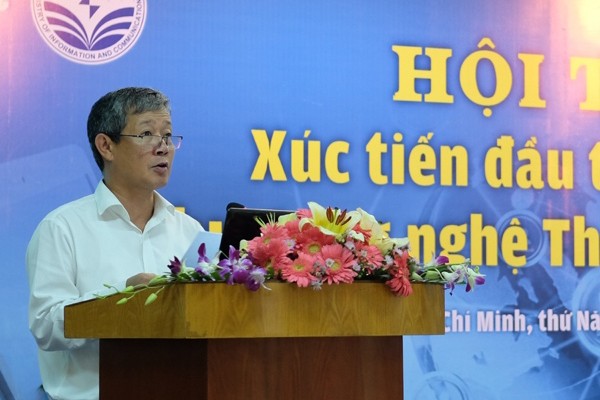 Thứ trưởng Nguyễn Thành Hưng phát biểu tại Hội thảo - Ảnh: Hải Đăng