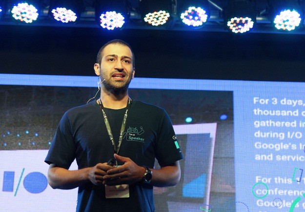 Sami Kizilbash, một trong những vị khách mời đặc biệt trong sự kiện Google I/O Extended 2017..