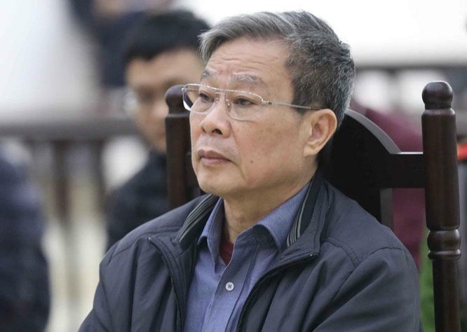 Cựu Bộ trưởng Thông tin và Truyền thông Nguyễn Bắc Son bị đề nghị hình phạt tử hình vì hành vi nhận hối lộ 3 triệu USD. Ảnh: TTXVN