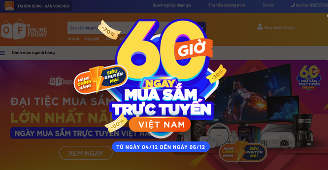 4 ưu đãi hấp dẫn của “60 giờ mua sắm trực tuyến Việt Nam 2020” ảnh 1