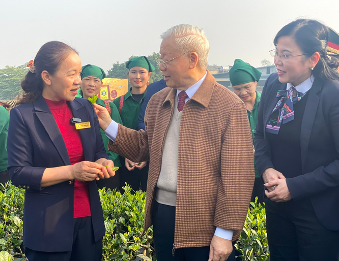 Tổng Bí thư: Từ tỉnh miền núi heo hút, Thái Nguyên vươn lên tiên phong trong chuyển đổi số ảnh 8