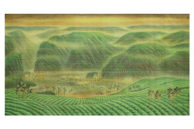 Bảo tàng Mỹ thuật Việt Nam trưng bày 56 tác phẩm hội hoạ chủ đề "Sắc màu Xuân đất nước" ảnh 5