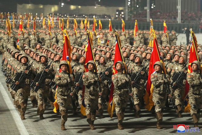 Chùm ảnh về sức mạnh quân đội Triều Tiên ảnh 19