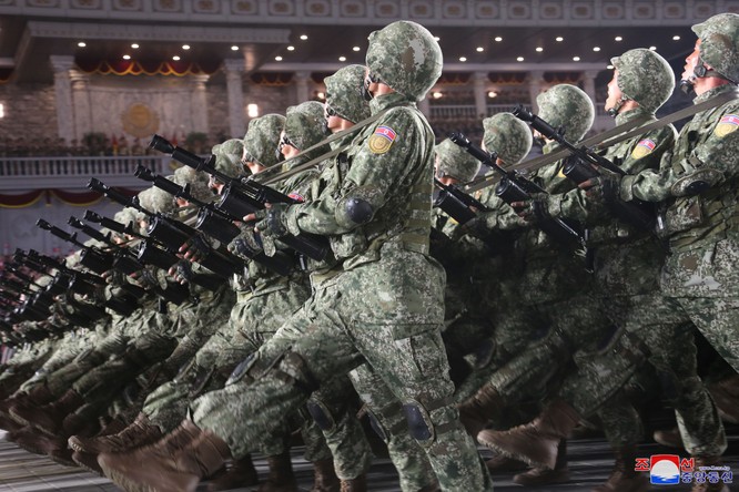 Chùm ảnh về sức mạnh quân đội Triều Tiên ảnh 26