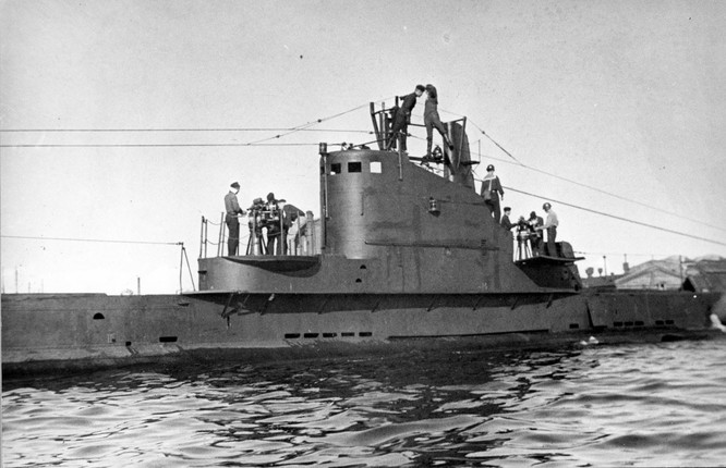 Một bức ảnh tư liệu về tàu ngầm Shch-308 Syomga bị chìm năm 1942 (Ảnh: RT)