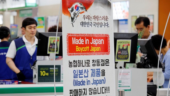 Làn sóng tẩy chay hàng Nhật ở Hàn Quốc trỗi dậy mạnh mẽ (Ảnh: Getty)