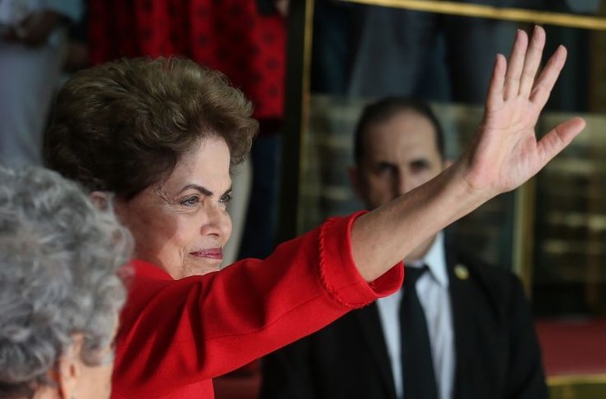 Tổng thống Brazil Dilma Rousseff (Ảnh: AFP)