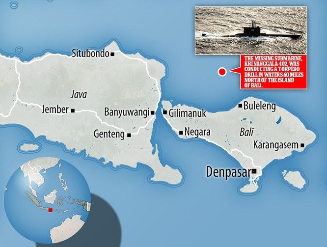 Đoạn video ám ảnh bên trong tàu ngầm mất tích của Indonesia ảnh 3