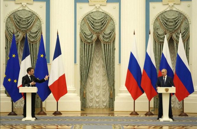 Tổng thống Putin tuyên bố sẵn sàng "thỏa hiệp" sau đàm phán với lãnh đạo Pháp ảnh 1