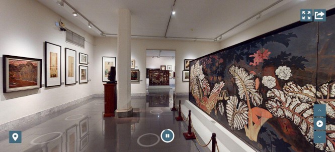 Bảo tàng Mỹ thuật Việt Nam ra mắt công nghệ tham quan trực tuyến 3D Tour ảnh 1