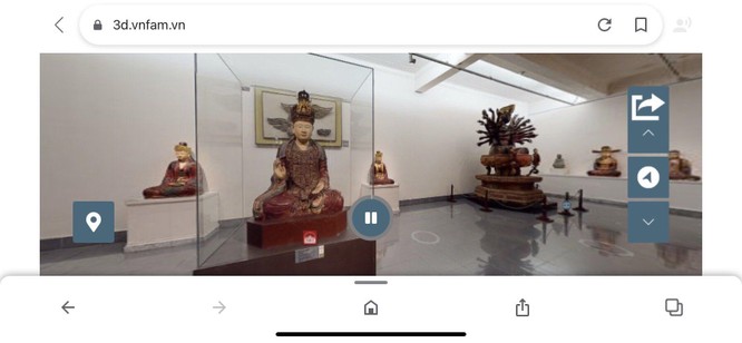 Bảo tàng Mỹ thuật Việt Nam ra mắt công nghệ tham quan trực tuyến 3D Tour ảnh 6