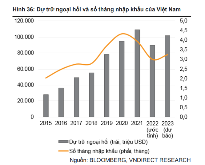 Dự trữ ngoại hối của Việt Nam có thể đạt 102 tỉ USD trong năm 2023 ảnh 1