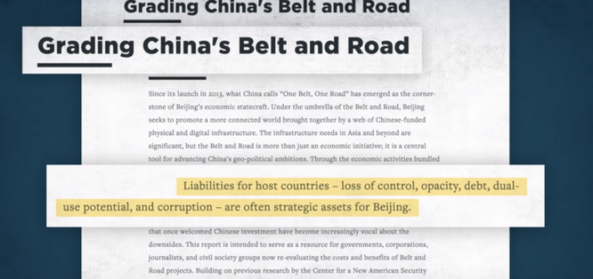 Mỹ cảnh báo: ‘Đừng rơi vào bẫy nợ’ của Trung Quốc ảnh 1