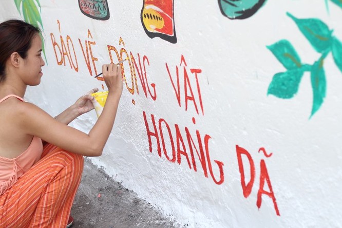 “Chuyến xe nghệ thuật hoang dã” - Chung tay bảo vệ động vật hoang dã ảnh 4