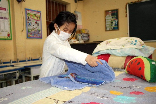 62 “chiến binh nhí” cùng nhau đón Tết ở khu cách ly vì COVID-19 ảnh 4