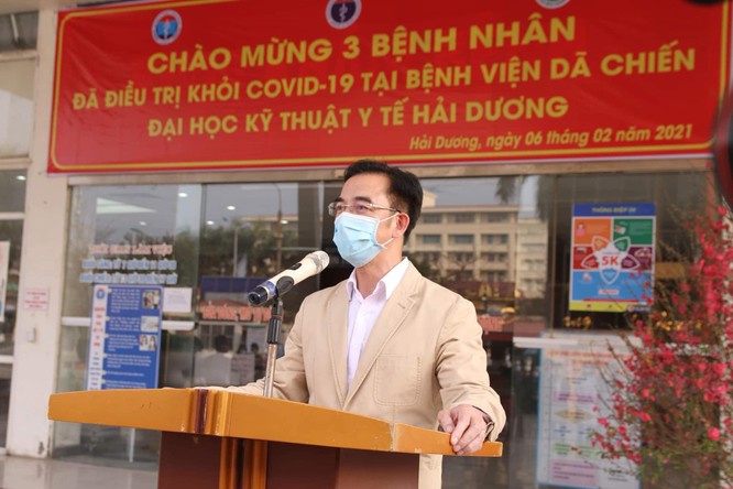 Tin vui: 3 bệnh nhân mắc COVID-19 đầu tiên ở Hải Dương đã khỏi bệnh ảnh 2