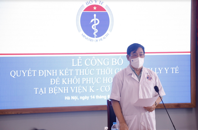 Bệnh viện K Tân Triều được dỡ phong toả ảnh 1