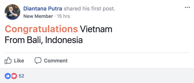 U-23 Việt Nam lập kỳ tích “dậy sóng” facebook Fan quốc tế ảnh 6