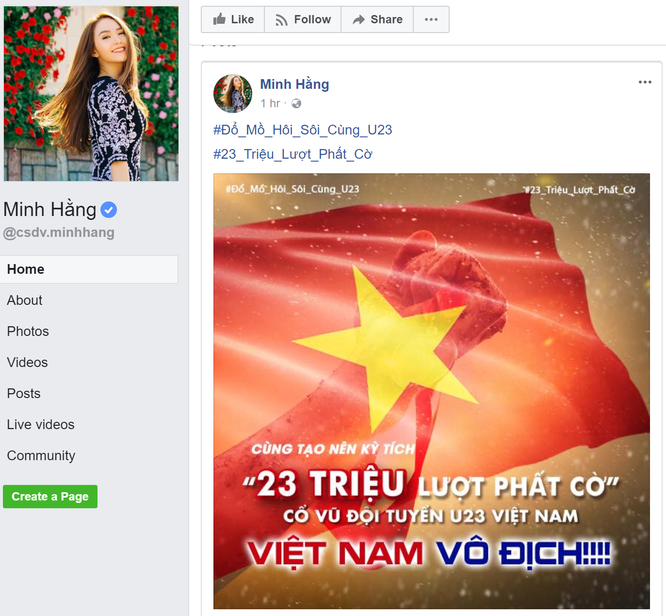 Sao Việt cuồng nhiệt cổ vũ U23 Việt Nam trước thềm trận Chung kết ảnh 7