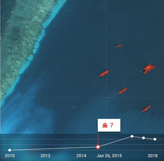 Choáng vì đảo nhân tạo phi pháp Trung Quốc “lớn nhanh như thổi“ trên Biển Đông ảnh 9