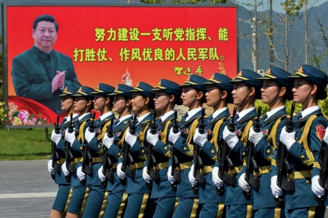 Ảnh Trung Quốc chuẩn bị cho cuộc duyệt binh “khủng” nhất trong lịch sử ảnh 1
