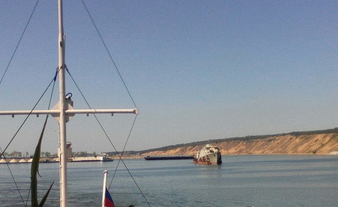 Chiến hạm Gepard Việt Nam trên sông Volga ra Biển Đen ảnh 6