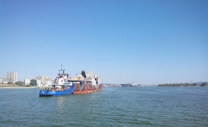 Chiến hạm Gepard Việt Nam trên sông Volga ra Biển Đen ảnh 2