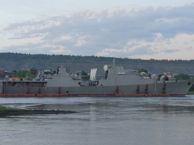 Chiến hạm Gepard Việt Nam trên sông Volga ra Biển Đen ảnh 4