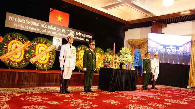 Bắt đầu Lễ Quốc tang Chủ tịch nước Trần Đại Quang ảnh 13
