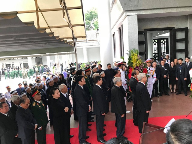 Bắt đầu Lễ Quốc tang Chủ tịch nước Trần Đại Quang ảnh 8