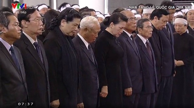 Bắt đầu Lễ Quốc tang Chủ tịch nước Trần Đại Quang ảnh 6