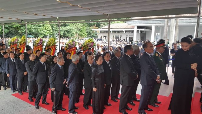 Bắt đầu Lễ Quốc tang Chủ tịch nước Trần Đại Quang ảnh 10