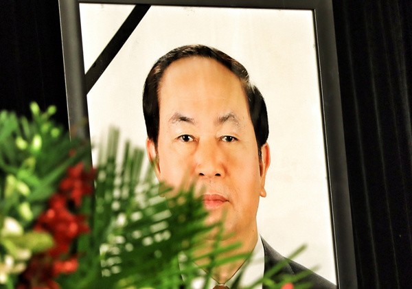 Thủ bút của lãnh đạo Đảng, Nhà nước tại Quốc tang Chủ tịch nước Trần Đại Quang ảnh 1
