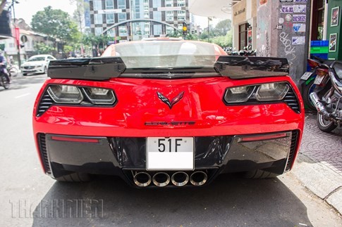 ‘Quỷ đỏ’ Chevrolet Corvette C7 Z06 giá 7 tỉ đồng dạo phố Sài Gòn ảnh 8