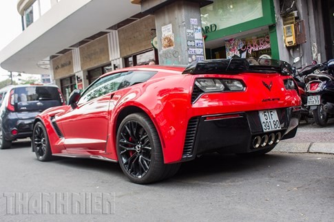 ‘Quỷ đỏ’ Chevrolet Corvette C7 Z06 giá 7 tỉ đồng dạo phố Sài Gòn ảnh 6