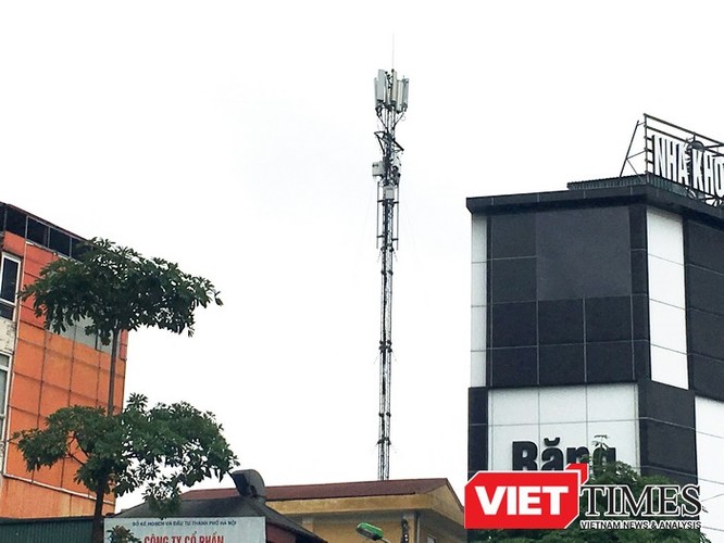 Hiện tại trên địa bàn TP. Hà Nội vẫn còn nhiều Trạm thu phát sóng di động