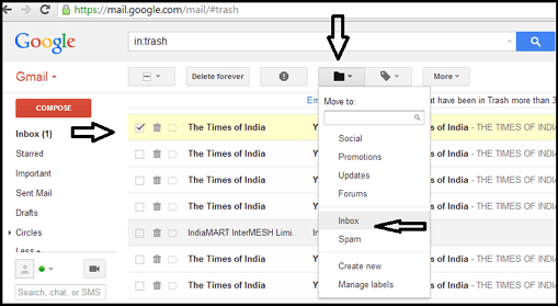 Cách khôi phục email đã xóa trên Gmail đơn giản không phải ai cũng biết ảnh 2