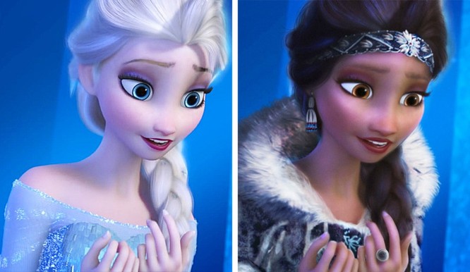 Những nàng công chúa Disney “lạ lẫm” trong phong cách hoàn toàn mới ảnh 1