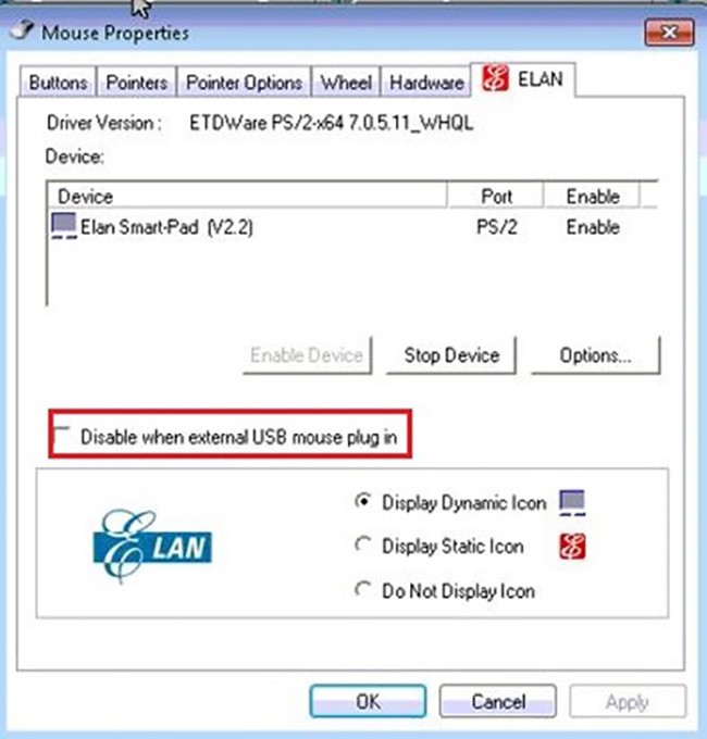 Tự động vô hiệu hóa Touchpad khi kết nối chuột trên Windows 10 ảnh 2 VietTimes, thủ thuật touchpad, thủ thuật Windows 10, Windows 10