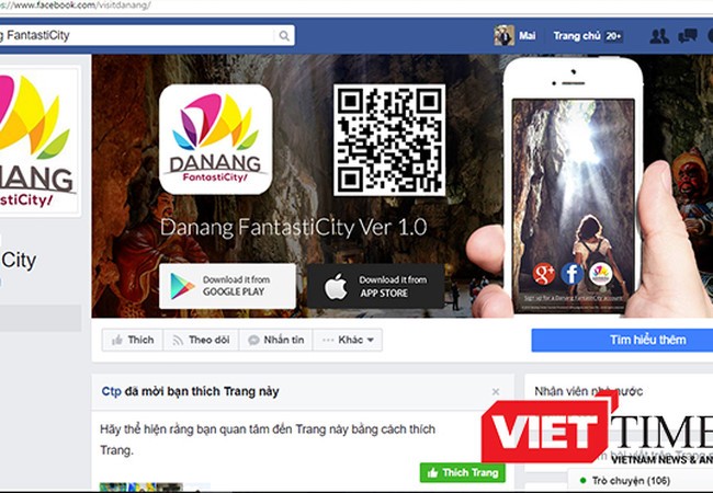 Sở Du lịch TP Đà Nẵng vừa cho biết, ứng dụng “Khám phá du lịch Đà Nẵng trên thiết bị di động”-Danang FantastiCity đã được nâng cấp lên phiên bản Ver 2.0 để phục vụ du khách.