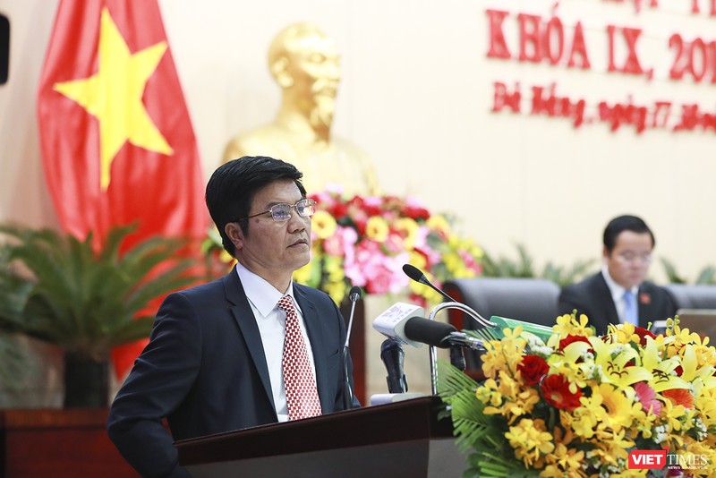 Giám đốc Sở Du lịch TP Đà Nẵng Ngô Quang Vinh trả lời chất vấn đại biểu HĐND liên quan đến Tour 0 đồng