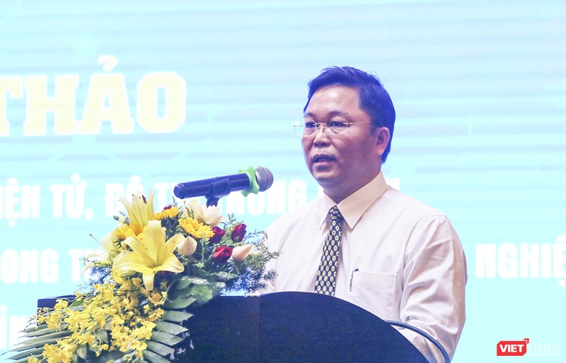 Ông Lê Trí Thanh - Phó Bí thư Tỉnh ủy, Phó Chủ tịch UBND tỉnh Quảng Nam phát biểu khai mạc sự kiện