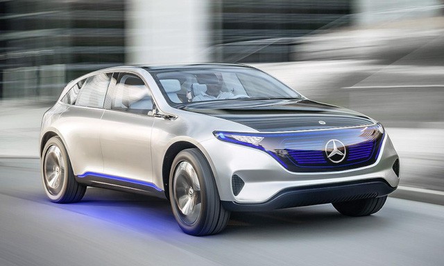 Mẫu crossover EQ là sản phẩm đầu tiên trong 10 mẫu xe chạy điện mới mà Mercedes-Benz dự định ra mắt trong thời gian từ nay cho tới 2025.