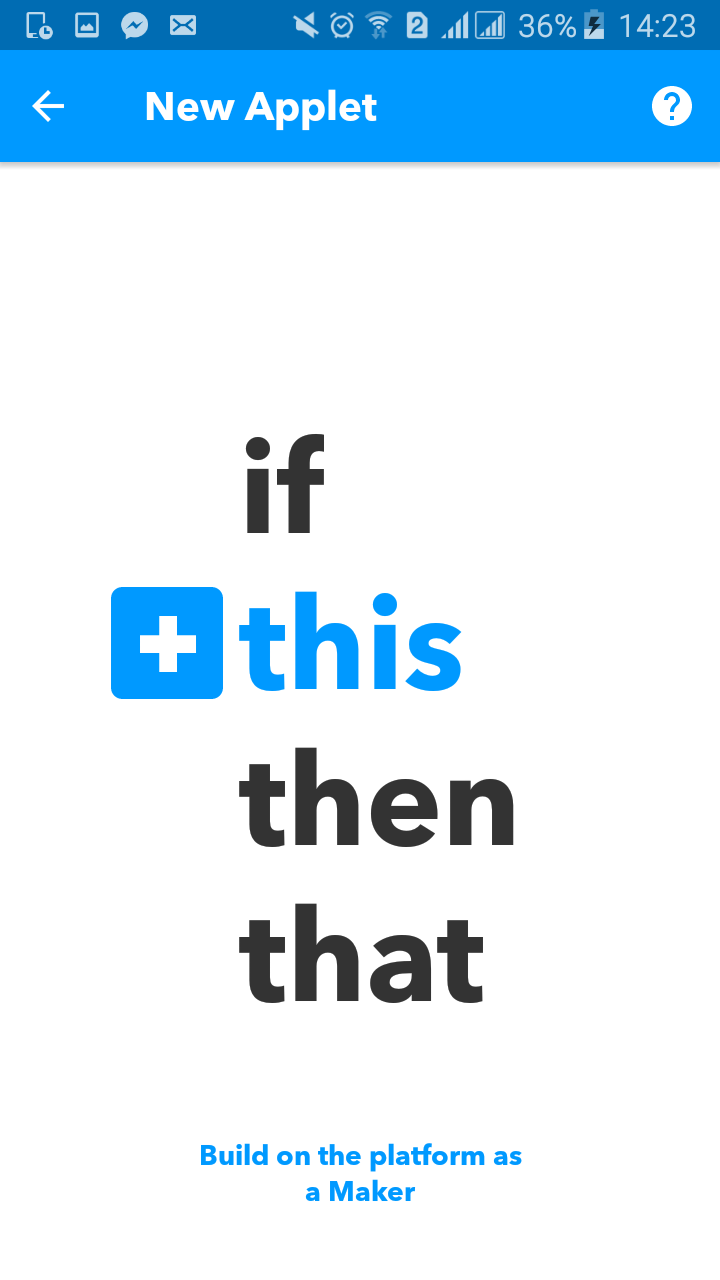 Hướng dẫn cách dùng ứng dụng IFTTT trên Android – Công cụ “bá đạo” làm chủ thời gian ảnh 5 Hướng dẫn cách dùng ứng dụng IFTTT trên Android – Công cụ “bá đạo” làm chủ thời gian ảnh 5