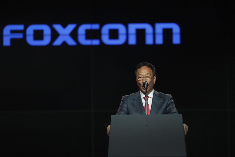 Terry Gou Tai-ming, nhà sáng lập đồng thời là Chủ tịch của tập đoàn Foxconn Technology Group. Ảnh: SCMP